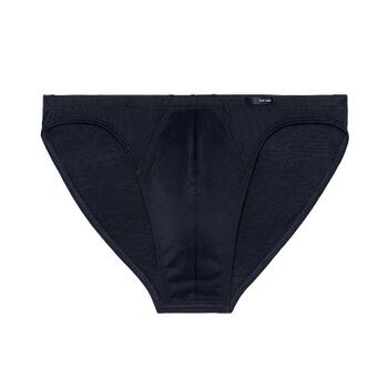 HOM Premium Cotton Navy BLue Men Brief
