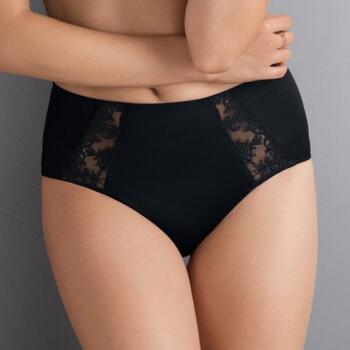 Rosa Faia Grazia Black High Waist Brief