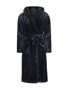 Charlie Choe Cozy Days Navy/Blue Bathrobe