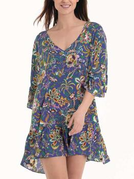 Rosa Faia Swimwear Akalani Blue Tunic