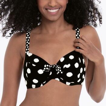 Rosa Faia Swimwear Leandra Black Soft-Cup Bikini Bra