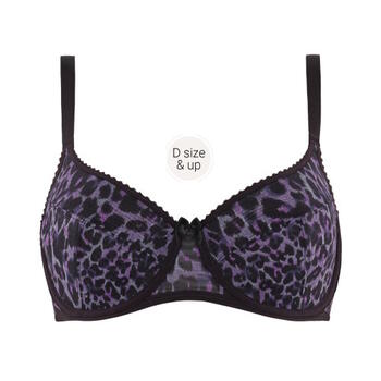 Marlies Dekkerssample Peekaboo Purple/Print Non-padded bra