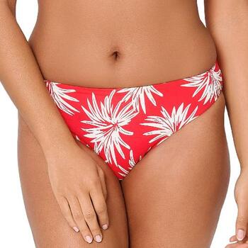 LingaDore Beach Fresh Flowers Red Bikini Brief