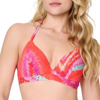 LingaDore Beach Beach Vibes Only Coral Padded Bikini Bra