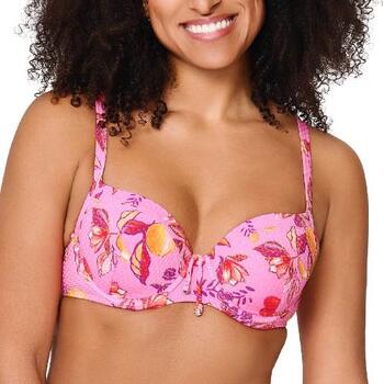 LingaDore Beach Pink Paradise Pink Padded Bikini Bra
