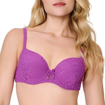 LingaDore Beach Purple Pulse Purple Padded Bikini Bra