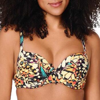 LingaDore Beach Butterfly Breeze Print Padded Bikini Bra