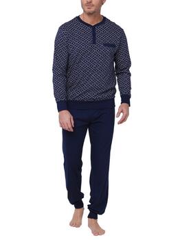 Pastunette Heren Navy BLue Pajama