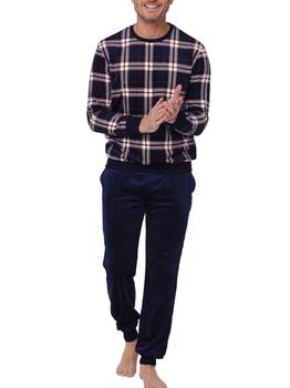 Pastunette Heren Navy BLue Pajama