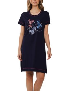 Rebelle Dames Navy BLue Nightdress