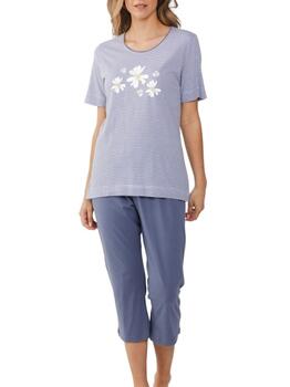 Pastunette Dames Dark Grey Pajama