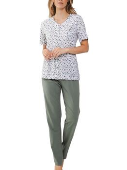 Pastunette Dames Green Pajama