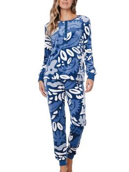 Pastunette Dames Navy BLue Pajama