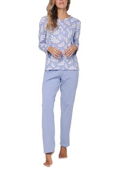 Pastunette Dames Blue Pajama