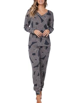 Pastunette Dames Black Pajama