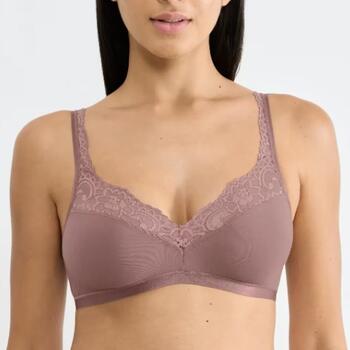 Sloggi Romance Brown Non-padded bra