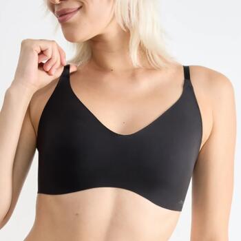 Sloggi Zero Microfibre Black Non-padded bra