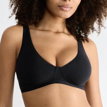 Sloggi Basic+ Black Non-padded bra