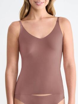 Sloggi Zero Feel Brown Spaghetti Top