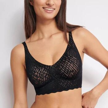 Sloggi Zero Feel Bliss Black Wireless Bra