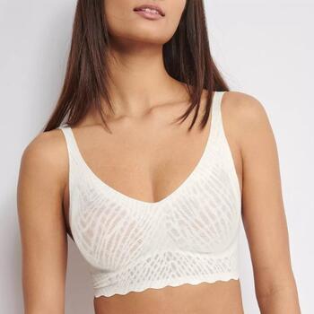 Sloggi Zero Feel Bliss White Wireless Bra