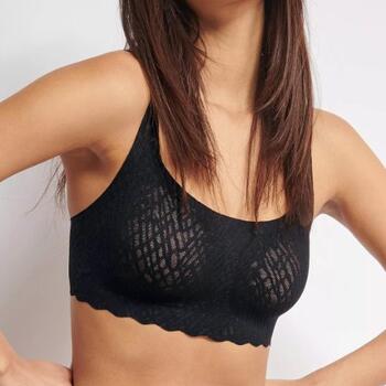 Sloggi Zero Feel Bliss Black Wireless Bra