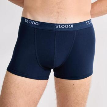 Sloggi Men Basic Navy BLue Boxer Short