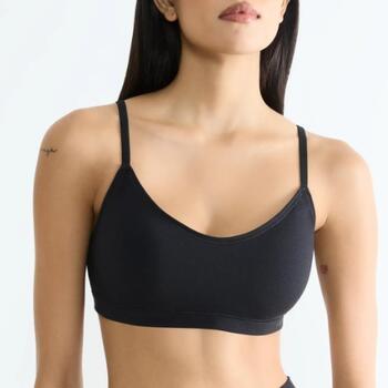 Sloggi Free Evolve Black Padded Bikini Bra