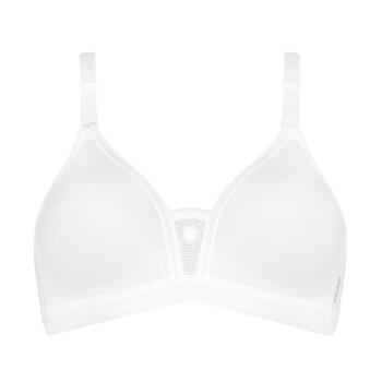 Triumph Triaction Trophy White Sport Bra