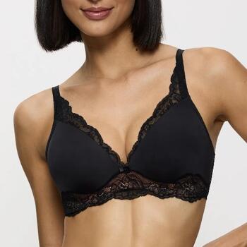 Triumph Amourette Charm Black Wireless Bra