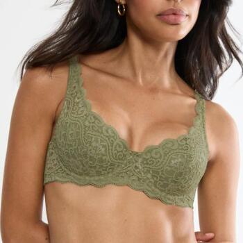 Triumph Amourette Olive Green Padded Bra