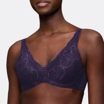 Triumph Body Make-Up Illusion Lace Blue Padded Bra