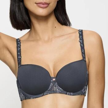 Triumph Wild Iris Florale Anthracite Padded Bra