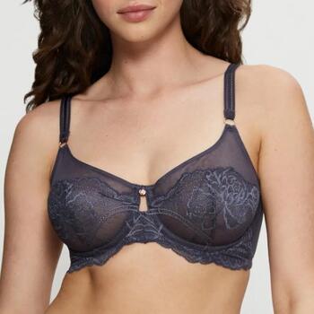 Triumph Wild Peony Florale Grey Non-padded bra
