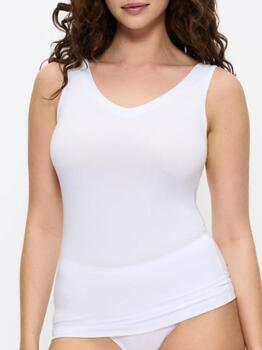 Triumph Sense of Modal White Singlet