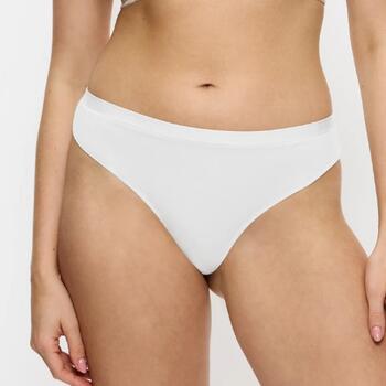 Triumph Sense of Modal White Thong