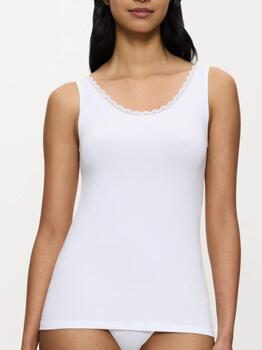 Triumph Feel of Cotton White Singlet
