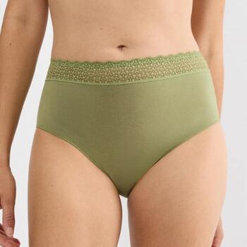 Triumph Feel of Modal Olive Green Brief