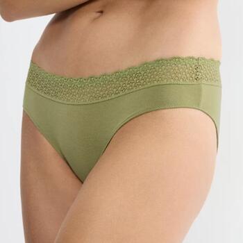 Triumph Feel of Modal Olive Green Brief