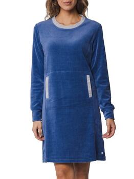 Pastunette Dames Navy BLue Nightdress