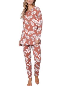 Pastunette Dames Brown Pajama