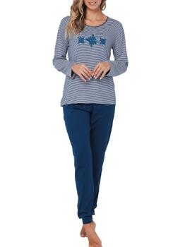 Pastunette Dames Blue Pajama