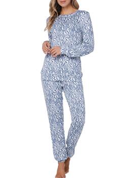 Pastunette Dames Blue Pajama