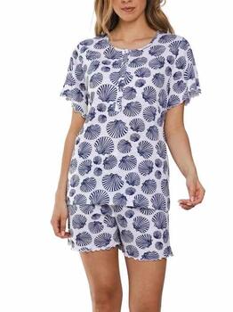 Pastunette Dames Blue Shortama