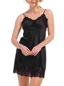 Pastunette Dames Black Slipdress