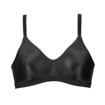Naturana Heritage Black Non-padded bra