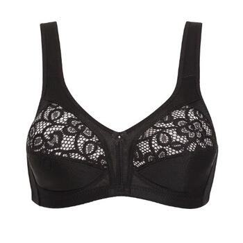 Naturana Heritage Black Wireless Bra