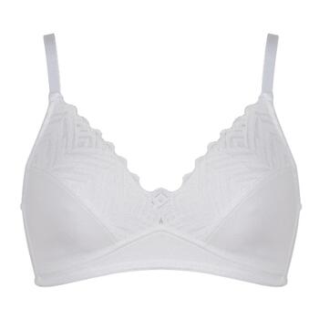 Naturana Value White Wireless Bra