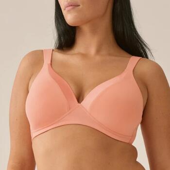 Naturana Everyday Peach Pink Wireless Bra