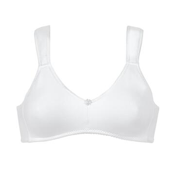 Naturana Heritage White Wireless Bra